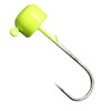 Z-man Finesse Shroomz Hooks 1/10 oz Size, Chartreuse, Per 5