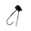 Z-man Finesse Shroomz Weedless Hooks 1/6 oz Size, Black, Per 5