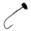 Z-man Power Finesse Shroomz Hooks 1/10 oz Weight, 3/0 Hook, Black, Per 3