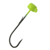 Z-man Power Finesse Shroomz Hooks 1/10 oz Weight, 3/0 Hook, Chartreuse, Per 3