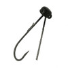 Z-man Power Finesse Shroomz Weedless Hooks 1/10 oz Weight, 3/0 Hook, Black, Per 3
