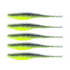 Z-man Scented Jerk Shadz 5" Length, Sexy Mullet, Package of 5