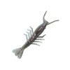 Z-man Scented Shrimpz Lure 4" Length, Redbone, Package of 5