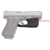 Crimson Trace Laserguard Pro Glock Gen 3 and 4, 17/19/22/35/37/38, Red Laser, Clam Package