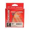 Seaguar Red Label Saltwater Fluorocarbon Line .009" Diameter, 8 lb Tested, 200 Yards, Clear