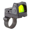 Trijicon RMR Type 2 Adjustable LED Sight 3.25 MOA Red Dot Reticle with RM36 ACOG Mount, Black