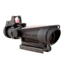 Trijicon ACOG 3.5x35mm Dual Illuminated Scope Red Chevron .223 Ballistic Reticle, 3.25 MOA RMR Type 2 Sight, TA51 Mount, Black