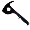 Ontario Knife Company SP16 SPAX Orange Firefighter Tool, 8 Blade, Black Leather Cordura Sheath