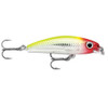 Rapala Ultra Light Minnow Lure Size 06, 2 1/2" Length, 2'-3' Depth, 2 Number 8 Treble Hooks, Clown, Per 1