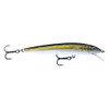 Rapala Husky Jerk Lure Size 10, 4" Length, 4'6' Depth, 2 Number 5 Treble Hooks, Olive Ghost, Per 1