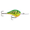 Rapala Dives-To Series Custom Ink Lure Size 10,  2 1/4" Length, 6' Depth, 2 Number 4 Treble Hooks, Fire Tiger, Per 1