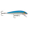 Rapala Original Floating Lure Size 05, 2" Length, 3'-5' Depth, 2 Number 10 Treble Hooks, Blue, Per 1