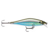 Rapala Shadow Rap Shad Lure Size 09, 3 1/2" Length, 3'4' Depth, 2 No 6 Treble Hooks, Moss Back Shiner, Per 1