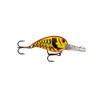 Storm Original Wiggle Wart Lure 2" Length, 7'-14' Depth, Number 4 Hook, Brown Mustard Craw, Per 1