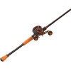 Lews Fishing Mach Crush SLP Baitcast Combo 7.5:1 Gear Ratio, 10 Bearings, 7 Length 1 Piece, Medium/Heavy Power, Left Hand