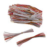 Strike King Lures Bulk Skirts Bleeding Shiner, Package of 50
