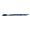 Strike King Lures Bull Worm Soft Plastic Lure 10" Body Length, Black Blue Flake, Per 6