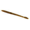 Strike King Lures KVD Finesse Worm Soft Lure  5" Body Length, Green Pumpkin, Per 15