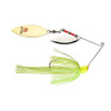 Strike King Lures KVD Finesse Spinnerbait Lure 5/0 Hook, 1/2 oz, Super Chartreuse, Per 1