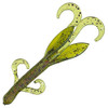 Strike King Lures KVD Perfect Plastics Game Hawg 4" Length, Watermelon Red/Black Flake, Package of 8