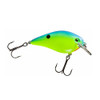 Strike King Lures KVD Square Bill Hard Lure Model 1.5, 1 1/2" Body Length, 3'-5' Depth, Chartreuse Sexy Blue Back Cha, per 1