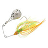 Strike King Lures Mini-King Spinnerbaits Freshwater, 1/2 oz, Lime Head, Chartreuse/Lime Skirt, Package of 1