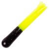 Strike King Lures Mr. Crappie Tube Lure 2" Length, Tuxedo Black Chartreuse, Package of 15