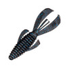 Strike King Lures Rage Magnum Bug Soft Lure, 4 1/2" Body Length, Black/Blue Flake, Per 6