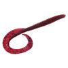 Strike King Lures Rage Recon Worm Soft Lure 8" Body Length, Plum, Per 7