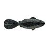 Strike King Lures Rage Shellcracker Soft Lure 3 3/4" Bodt Length, Blackk Blue Flake, Per 6