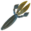 Strike King Lures KVD Rodent Soft Bait Lure 4" Body Length, Blue Craw, Package of 6