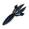 Strike King Lures KVD Rodent Soft Bait Lure 4" Body Length, Blacl/Blue Flake, Per 6