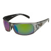 Strike King Lures S11 Optics Sunglasses Okeechobee Style, Two Tone Frame, Multi Layer Green Mirror Amber Base Lens