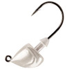 Strike King Lures Squadron Swimbait Jigheads Freshwater, 1/8 oz, Pearl, Package of 3