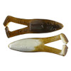 Strike King Lures Super Toad Soft Bait Lure 4" Body Length, Green Pumpkin Pearl Belly, Per 5
