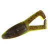 Strike King Lures Super Toad Soft Bait Lure 4" Body Length, Green Pumpkin Chartreuse Belly, Package of 5