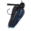 Strike King Lures Tour Grade Football Jig 1 oz, Black/Blue, Per 1