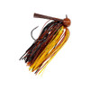 Strike King Lures Tour Grade Football Jig 3/8 oz, Black/Brown Amber. Per 1