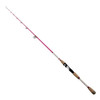 Eagle Claw W&M Flats Saltwater Spinning Rod 7 Length, 1pc Blue, 6-12 lb Line Rate, 3/4-1/2 oz Lure Rate, Medium/Light Power