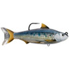 LiveTarget Lures Common Shiner Swimbait Freshwater, 4" Length, 1-12 Depth, 3/4 oz Weight, Silver/Blue, Per 1