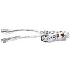 LiveTarget Lures Frog Body Hollow Body Popper Bait Freshwater, 2" Length, 3/8 oz Weight, Albino/White, Per 1