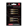 LiveTarget Lures BaitBall Spinner Rig Large, 1/2 oz, Color: Green Pumpkin/Silver, Package of 1