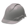 Pyramex Safety Products Ridgeline Cap Style Vented Hard Hat 4 Point Ratchet, Gray