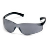 Pyramex Safety Products Ztek Safety Glasses Gray Lens with Gray Temples