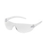 Pyramex Safety Products Alair Safety Glasses, Clear Lens with Clear Temples