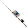 Shakespeare Catch More Fishing Combo Lake Pond Spincast, 56 Length, 2 Piece, Medium Power