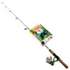 Shakespeare Catch More Fishing Combo Panfishing Spinning, 46 Length, 2 Piece, Ultra Light Power