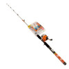 Shakespeare Catch More Fishing Combo Catfish Spincast, 66 Length, 2pc, Medium/Heavy Power