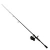 Abu Garcia Revo X Spinning Combo, 1 Piece Rod, Medium Power, Fast Action, Ambidextrous 30 RS, 6.2:1 Gear Ratio, 7 Length, 6-12 lb Line Rate, 3/16-5/8 oz Lure Rate