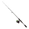 Shakespeare Jolt Spinning Combo 5'6" Length, 2 Piece, 6-12 lb Line Rate, Medium Power, Purple, Ambidextrous